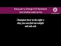 King Perry Denge II Ft Runtown And Shatta Wale Video Lyrics