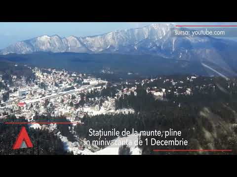 Stiri Mediafax 28 Noiembrie - Stațiuni pline de 1 Decembrie