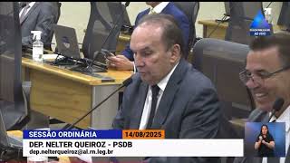 Nelter cobra anel viário em Jucurutu, critica saúde pública e restrições do TCE