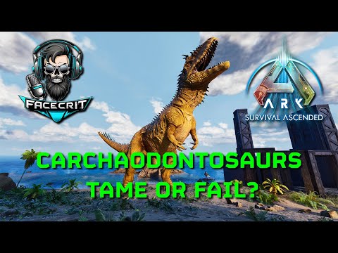 🦖 ARK Survival The Island | Episode 42: Carcharodontosaurus Showdown - Will the Plan Succeed? 🏹💥