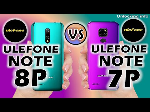 Ulefone Note 8P Vs Ulefone Note 7P