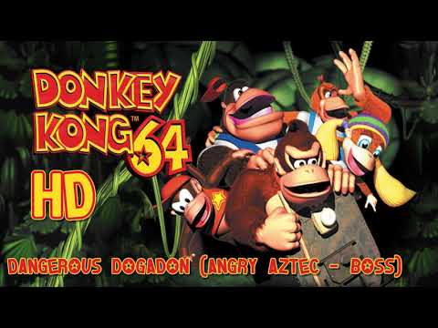 Donkey Kong 64: Dangerous Dogadon (Angry Aztec - Boss) HD