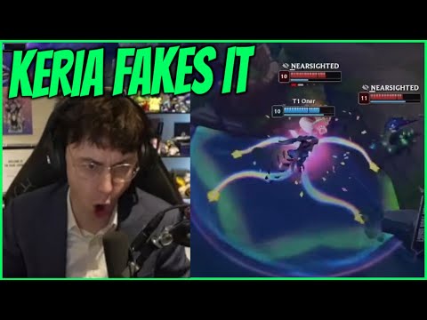 Caedrel Reacts To Keria's INSANE Neeko Ult Fake