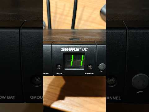 Shure UC4-UA Wireless Microphone Receiver 782 to 806 MHz with Shure SM58 Microphone image 5