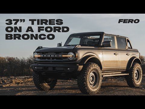 37" Toyo Tires on 6G Ford Bronco with Fifteen52 Wheels and RPG Perch Collars - Our First Mods by TMX