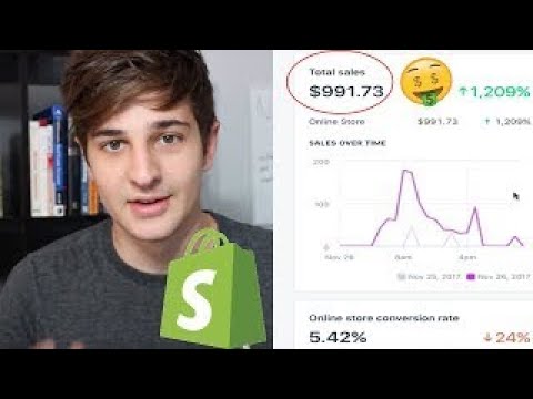 $991 IN 14 HOURS HERES WHAT I DID (Steps) - Shopify Dropshipping