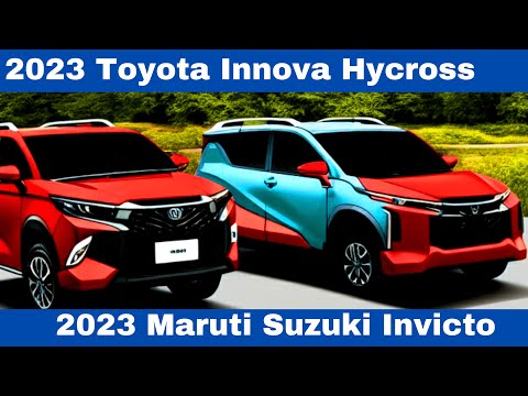 2023 Toyota Innova Hycross Vs. 2023 Maruti Suzuki Invicto - Ultimate Comparison!