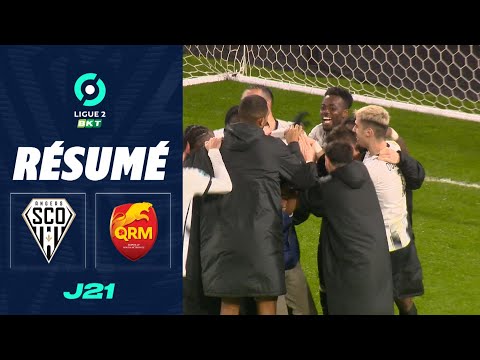 ANGERS SCO - QUEVILLY-ROUEN METROPOLE (3 - 2) - Résumé - (SCO - QRM) / 2023-2024