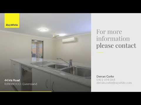 44 Iris Road, Kirkwood, QLD 4680, 4 Bedrooms, 2 Bathrooms, House