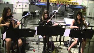 Los Angeles String Trio- My Cherie Amour- Electric Angels String Trio/Quartet Demo