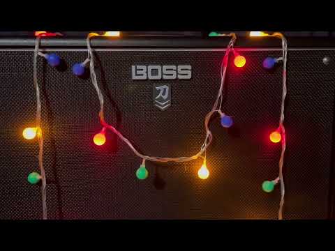 90s Christmas Lights Nostalgic Music Sound