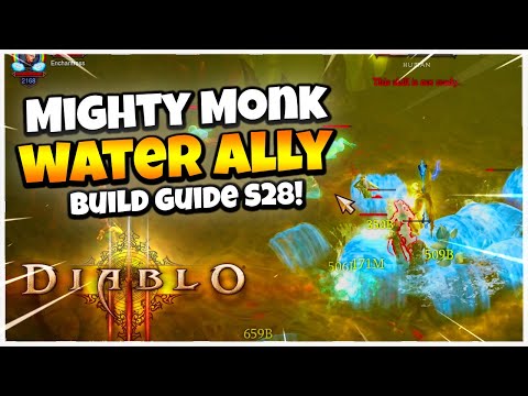 Diablo 3 Inna Monk Water Ally Build Guide Season 28!