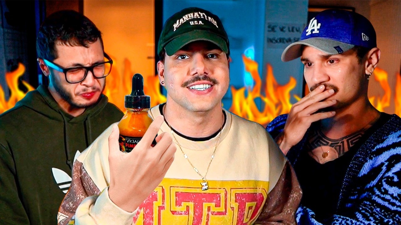 Comprei as 3 pimentas mais fortes do mundo e chamei meus amigos pra sofrer comigo