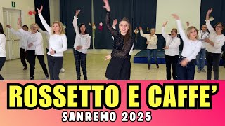 ROSSETTO E CAFFE' - Sal da Vinci & The Kolors - Sanremo 2025 - COREOGRAFIA - Bal
