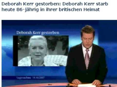 Deborah Kerr Obituary on German TV