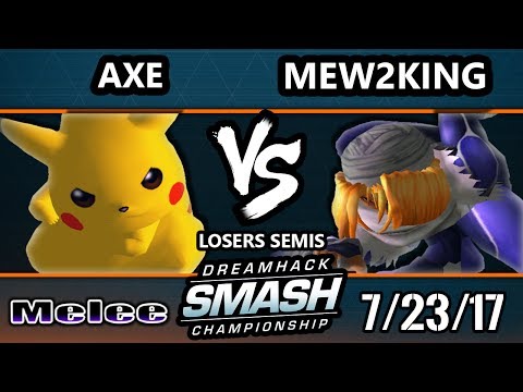 DHATL 17 Melee - Tempo | Axe (Pikachu) Vs. FOX MVG | Mew2King (Sheik) - SSBM Singles LS