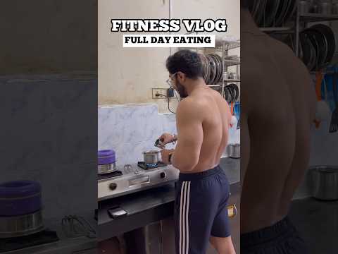 VEG FULL DAY EATING FOR MUSCLE BUILDING ✅ #fitnessvlog #musclebuilding #bodybuilding #explorepage