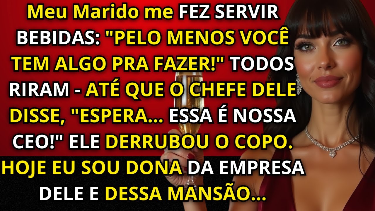 Meu marido me chamou de "garçonete ruim" na festa — até que seu chefe me reconheceu como seu CEO!