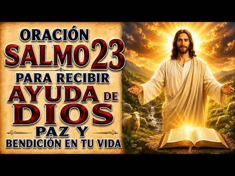 SALMO 23 ORACIÓN TO RECEIVE DIOS'S HELP, PAZ, Y BENDICIÓNS IN TUS LIFE