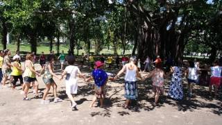 Dançando ao Ar Livre Niver de 3 anos - 15/01/17 - Ciranda do Mundo (Edu Krieger)