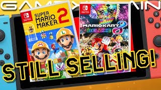 Mario Maker 2 Sells 2.4 Million in 3 Days, Switch Nearing 37M, MK8D Approaching MK7 Lifetime & More!
