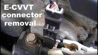 E-CVVT motor plug quick removal P0010 code 2.0T 2.4 GDI Hyundai/Kia IMPORTANT check 2015-2020