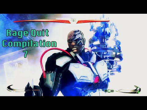 Injustice Gods Among Us Online Matches: Rage Quit Compilation 7