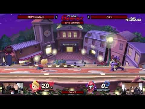 Versed Ace(Samus) Vs PsiFi(Lucas): Project Gamerz #1 Losers Semifinals