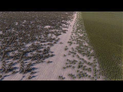 15.000 TEENAGE MUTANT NINJA TURTLES vs 30.000 LIZARDMEN - Ultimate Epic Battle Simulator