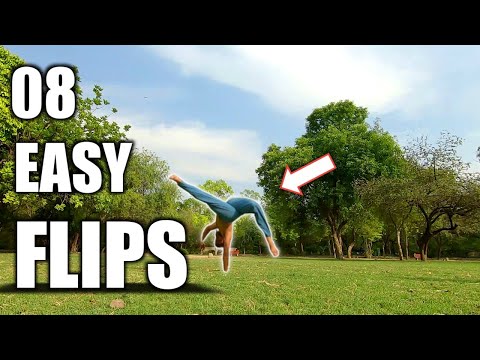 Best 8 Easiest Flips - Anyone can do it | Flips at Home | Quarantine Flips at Home | Flips 2020