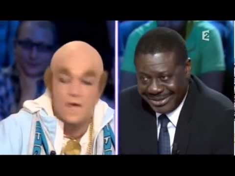 Jonathan Lambert & Pape Diouf - On n'est pas couché 28 mars 2009 #ONPC