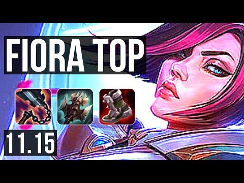 FIORA vs EKKO (TOP) | 16 solo kills, 3.6M mastery, 1000+ games, 18/4/4 | JP Diamond | v11.15