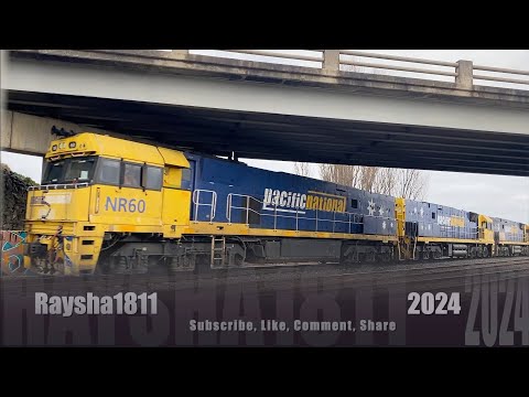 5PM5 - NR60-NR6-NR100 (PacNat) Gheringhap - Australian Trains by Raysha1811