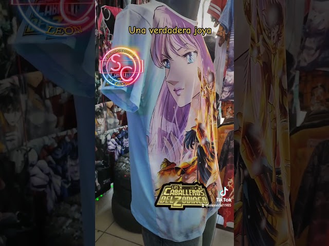 Vídeo relacionado con Camiseta Saint Seiya Logos para Hombres de Algodon (FR/ES, Letras, M, Regular, Regular, Negro)