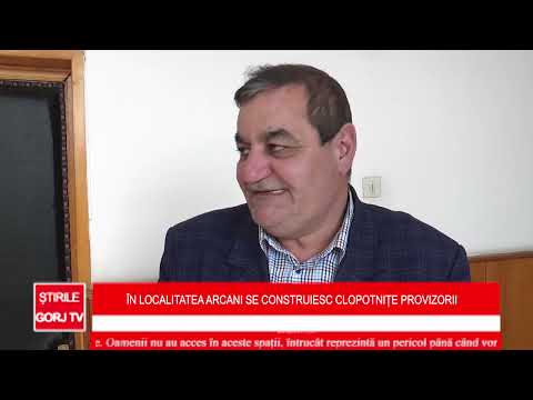 În localitatea Arcani se construiesc clopotnițe provizorii