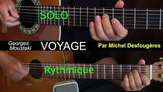 Video thumbnail of "VOYAGE - Georges Moustaki - instrumental pour mes élèves (et pour les autres ;o)"
