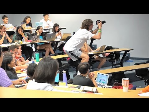 OBVIOUS CHEATING IN LECTURES PRANK! Video