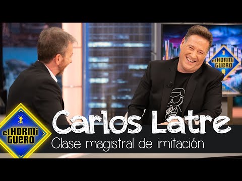 Carlos Latre da una clase magistral de imitación: "¿Qué pasa si te quedas afónico?" - El Hormiguero