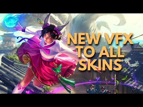 AHRI REWORK NEW VFX TO ALL SKINS (OLD 2022)