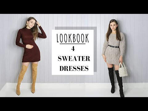 LOOKBOOK // 4 Ways To Style a Sweater Dress