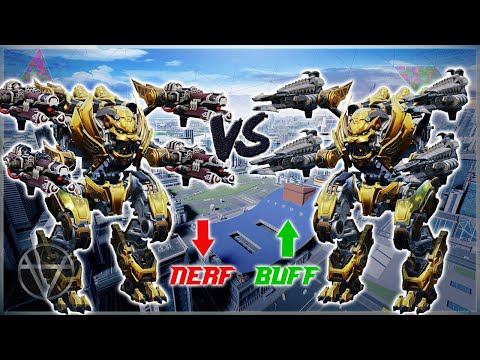[WR] 🔥 Fainter (nerf) VS Pulsar (buff) – Mk3 Comparison | War Robots