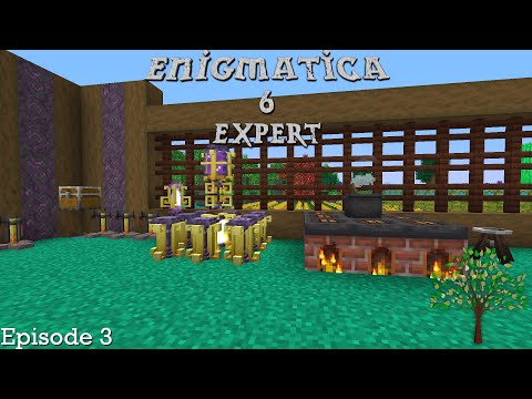 Enigmatica 6 Expert | Episode 3 ~ Magic and Progression
