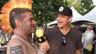 Nofx - Interview - Fat Mike VS a Bee & Smelly Gets Real @ Riot Fest Chicago 2016 w/ Smartpunk