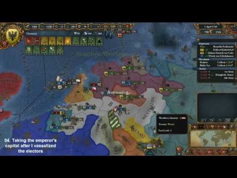 Dismantling the HRE as Germany (Europa Universalis IV)