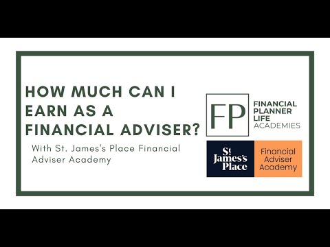 How much can I earn as a financial adviser with St. James's Place Academy?