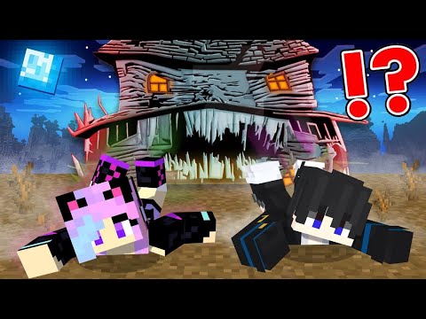Escape Scary Monster House in Minecraft