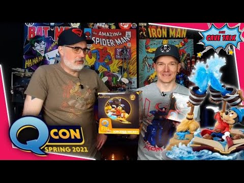 Qmx Disney Q-Fig Max Sorcerer Mickey Unboxing | @qmxonline | Der Cave Talk