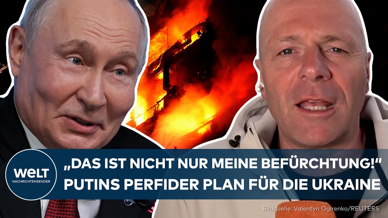UKRAINE-KRIEG: "Brandgefährlich" Putin will mit perfidem Plan ukrainische Städte eiskalt abschneiden