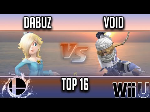 Smash'N'Splash 4  Top 16 -  Dabuz (Rosalina) vs CLG | VoiD (Sheik)
