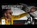 Everyday Exceptional. David Beckham meets the Maserati Grecale for FOS 2022